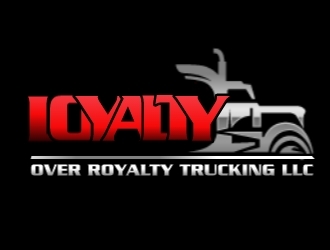 Loyalty Over Royalty Trucking LLC logo design by Rexx