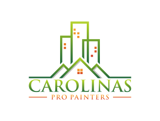 Carolinas Pro Painters LLC logo design by p0peye