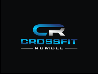 CROSSFIT RUMBLE logo design by bricton