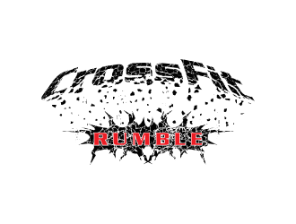 CROSSFIT RUMBLE logo design by nona
