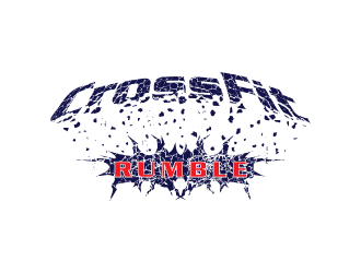 CROSSFIT RUMBLE logo design by nona