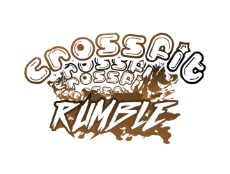 CROSSFIT RUMBLE logo design by Gwerth