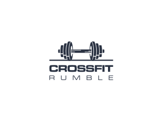 CROSSFIT RUMBLE logo design by Susanti