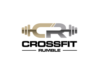 CROSSFIT RUMBLE logo design by haidar