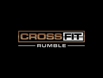 CROSSFIT RUMBLE logo design by haidar