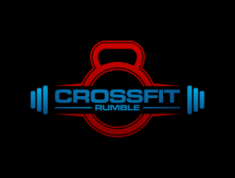 CROSSFIT RUMBLE logo design by hopee