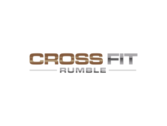 CROSSFIT RUMBLE logo design by haidar
