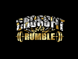CROSSFIT RUMBLE logo design by Suvendu