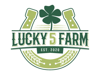 Lucky 5 Farms logo design by akilis13