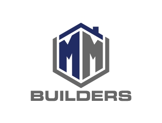 MM Builders logo design by jaize