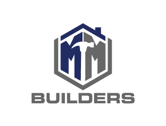 MM Builders logo design by jaize