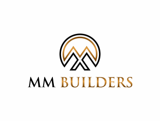 MM Builders logo design by scolessi