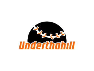 Underthahill  logo design by akhi