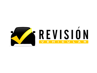 Revisión vehicular logo design by bluevirusee