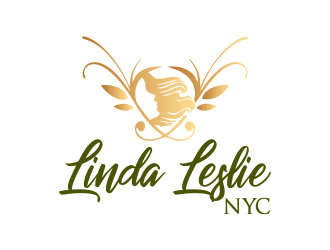Linda Leslie NYC  logo design by JessicaLopes