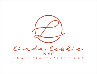 Linda Leslie NYC  logo design by bunda_shaquilla