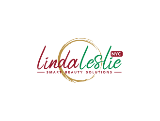 Linda Leslie NYC  logo design by pakderisher