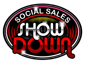 Social Sales SHOWDOWN logo design by MAXR