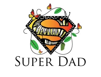 Super Dad logo design by gogo