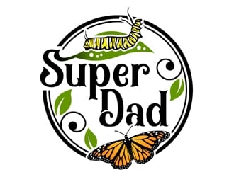 Super Dad logo design by MAXR