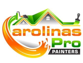Carolinas Pro Painters LLC logo design by design_brush