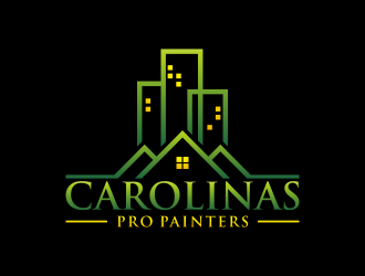 Carolinas Pro Painters LLC logo design by p0peye