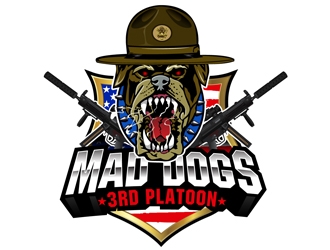 Mad Dogs logo design by DreamLogoDesign
