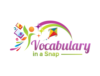 Vocabulary in a Snap logo design by Gwerth