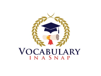 Vocabulary in a Snap logo design by AamirKhan