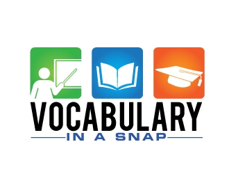 Vocabulary in a Snap logo design by AamirKhan