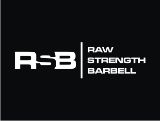 RAW STRENGTH BARBELL logo design by ohtani15