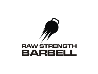 RAW STRENGTH BARBELL logo design by ohtani15