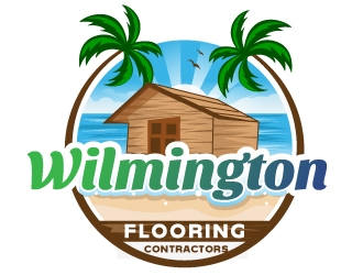 Wilmington Flooring Contractors logo design by Suvendu