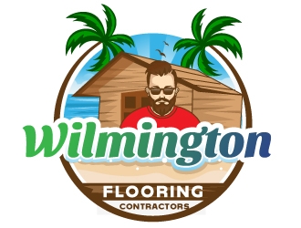 Wilmington Flooring Contractors logo design by Suvendu