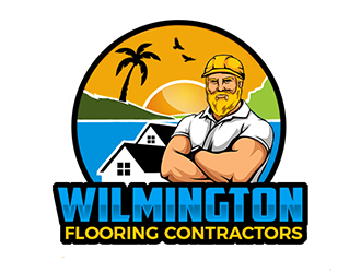 Wilmington Flooring Contractors logo design by Optimus