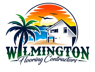 Wilmington Flooring Contractors logo design by DreamLogoDesign