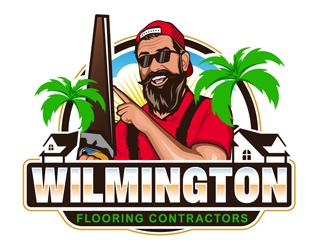 Wilmington Flooring Contractors logo design by DreamLogoDesign