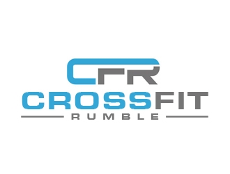 CROSSFIT RUMBLE logo design by gilkkj