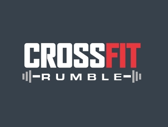 CROSSFIT RUMBLE logo design by nikkl