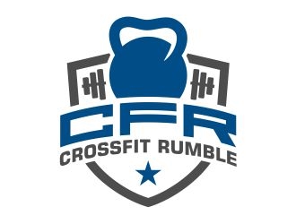 CROSSFIT RUMBLE logo design by cintoko
