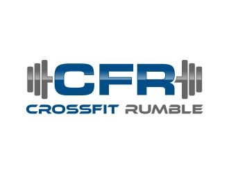 CROSSFIT RUMBLE logo design by cintoko