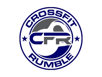 CROSSFIT RUMBLE logo design by MarkindDesign
