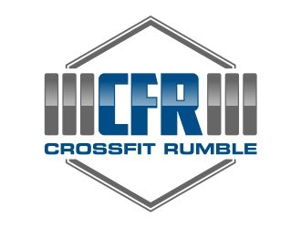 CROSSFIT RUMBLE logo design by cintoko