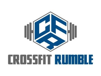 CROSSFIT RUMBLE logo design by cintoko