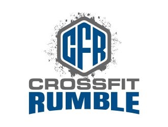 CROSSFIT RUMBLE logo design by cintoko