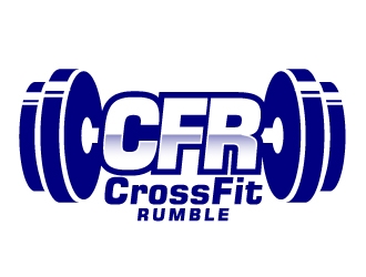 CROSSFIT RUMBLE logo design by Suvendu