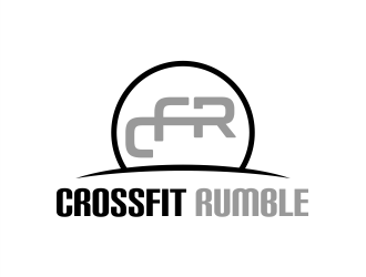 CROSSFIT RUMBLE logo design by Gwerth