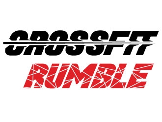 CROSSFIT RUMBLE logo design by Suvendu