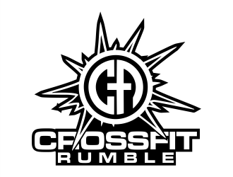 CROSSFIT RUMBLE logo design by Gwerth