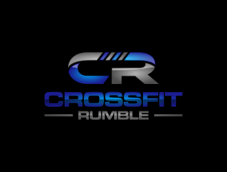 CROSSFIT RUMBLE logo design by goblin